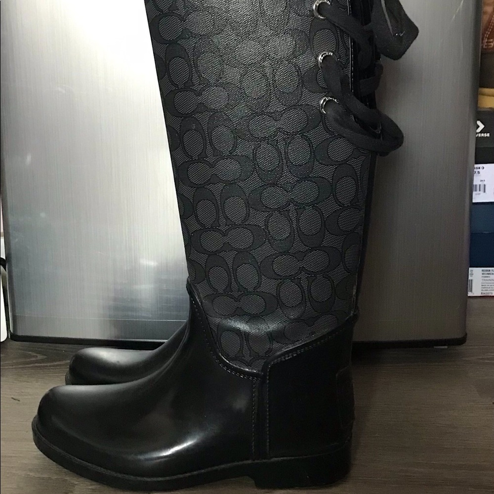 COACH Rain Boots